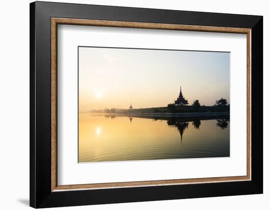 South East Asia, Myanmar, Mandalay, Mandalay Palace-Christian Kober-Framed Photographic Print