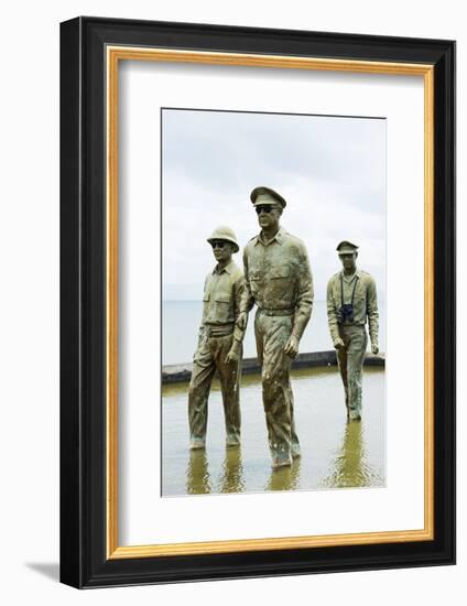 South East Asia, Philippines, Leyte, Tacloban, Macarthur Wwii Monument-Christian Kober-Framed Photographic Print