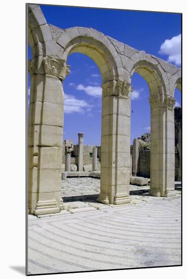 South-East Baths, Maktar, Tunisia-Vivienne Sharp-Mounted Photographic Print