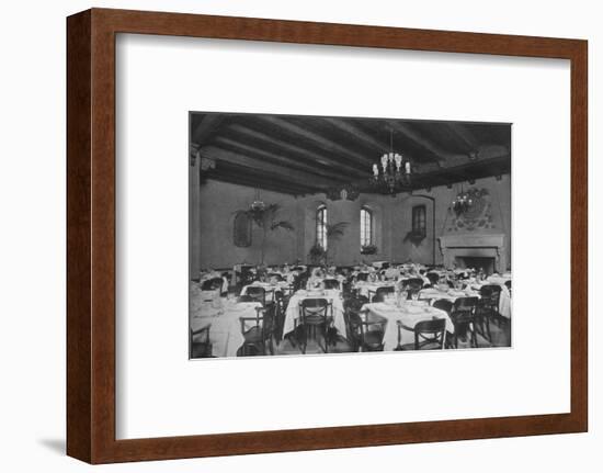 South-east dining room, the Fraternity Clubs Building, New York City, 1924-Unknown-Framed Photographic Print