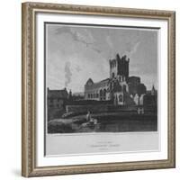 'South East View of Jedburgh Abbey. Roxburghshire', 1814-John Greig-Framed Giclee Print