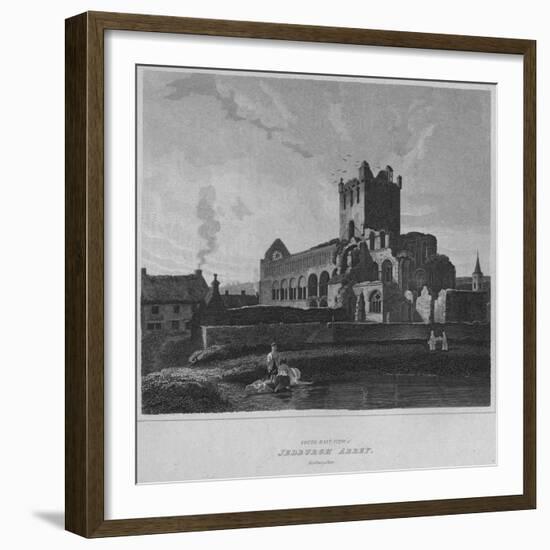 'South East View of Jedburgh Abbey. Roxburghshire', 1814-John Greig-Framed Giclee Print