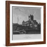 'South East View of Jedburgh Abbey. Roxburghshire', 1814-John Greig-Framed Giclee Print