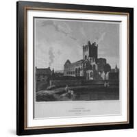 'South East View of Jedburgh Abbey. Roxburghshire', 1814-John Greig-Framed Giclee Print