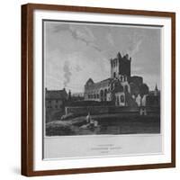 'South East View of Jedburgh Abbey. Roxburghshire', 1814-John Greig-Framed Giclee Print