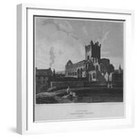 'South East View of Jedburgh Abbey. Roxburghshire', 1814-John Greig-Framed Giclee Print