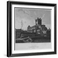 'South East View of Jedburgh Abbey. Roxburghshire', 1814-John Greig-Framed Giclee Print