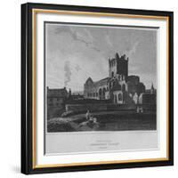 'South East View of Jedburgh Abbey. Roxburghshire', 1814-John Greig-Framed Giclee Print