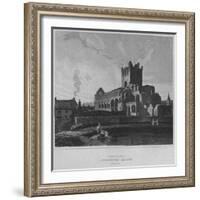'South East View of Jedburgh Abbey. Roxburghshire', 1814-John Greig-Framed Giclee Print