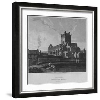 'South East View of Jedburgh Abbey. Roxburghshire', 1814-John Greig-Framed Giclee Print