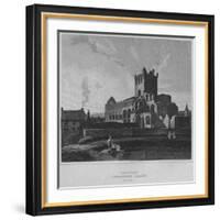 'South East View of Jedburgh Abbey. Roxburghshire', 1814-John Greig-Framed Giclee Print