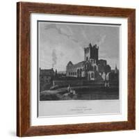 'South East View of Jedburgh Abbey. Roxburghshire', 1814-John Greig-Framed Giclee Print