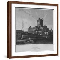 'South East View of Jedburgh Abbey. Roxburghshire', 1814-John Greig-Framed Giclee Print