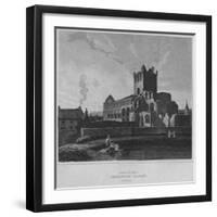 'South East View of Jedburgh Abbey. Roxburghshire', 1814-John Greig-Framed Giclee Print
