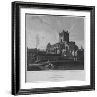 'South East View of Jedburgh Abbey. Roxburghshire', 1814-John Greig-Framed Giclee Print