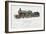 South Eastern and Chatham Railway Express Loco No 735-W.j. Stokoe-Framed Art Print