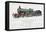 South Eastern and Chatham Railway Express Loco No 735-W.j. Stokoe-Framed Stretched Canvas