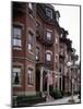 South End Bow Front Houses-Carol Highsmith-Mounted Photo