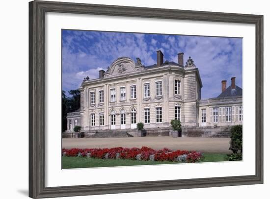 South Facade of Chateau De Craon, Pays De La Loire, Detail, France-null-Framed Giclee Print