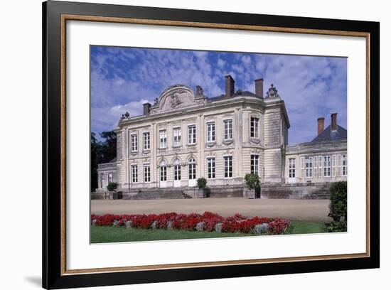 South Facade of Chateau De Craon, Pays De La Loire, Detail, France-null-Framed Giclee Print