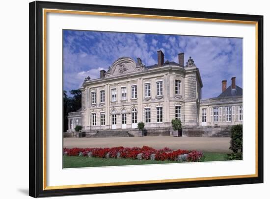 South Facade of Chateau De Craon, Pays De La Loire, Detail, France-null-Framed Giclee Print