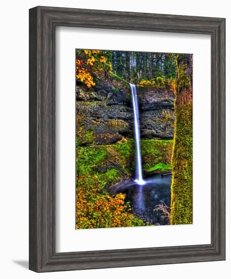 South Falls at Silver Falls State Park, Oregon, USA-Joe Restuccia III-Framed Photographic Print