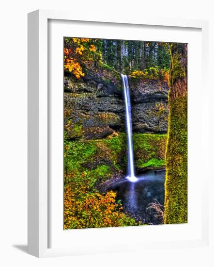 South Falls at Silver Falls State Park, Oregon, USA-Joe Restuccia III-Framed Photographic Print