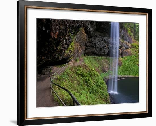 South Falls in Silver Falls State Park, Oregon, USA-Joe Restuccia III-Framed Photographic Print