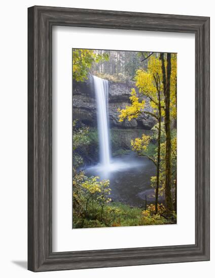 South Falls, Silver Falls State Park, Oregon, USA-Jamie & Judy Wild-Framed Photographic Print