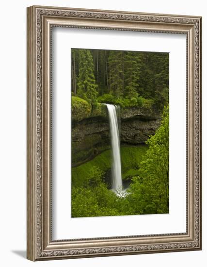 South Falls, Silver Falls State Park, Oregon, Usa-Michel Hersen-Framed Photographic Print