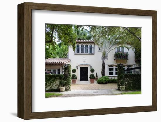 South Florida Home Exterior-felix mizioznikov-Framed Photographic Print