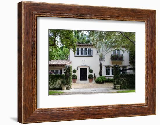 South Florida Home Exterior-felix mizioznikov-Framed Photographic Print