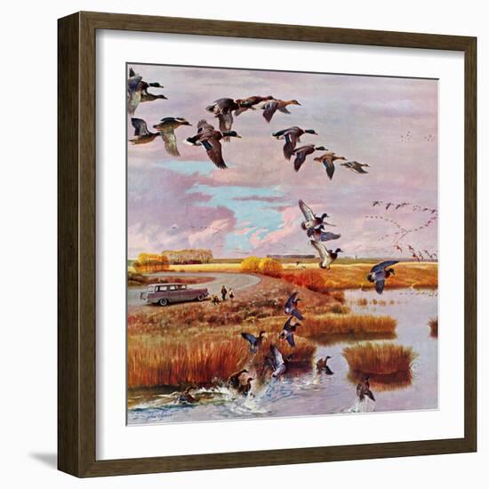 "South for the Winter", October 26, 1957-John Clymer-Framed Giclee Print