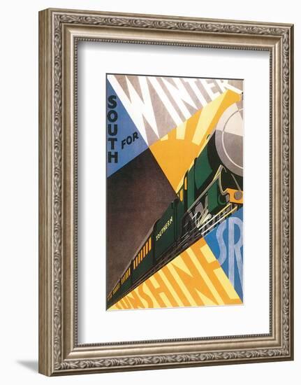 South For Winter, Southern Sunshine S.R.-Edmond Vadgran-Framed Art Print