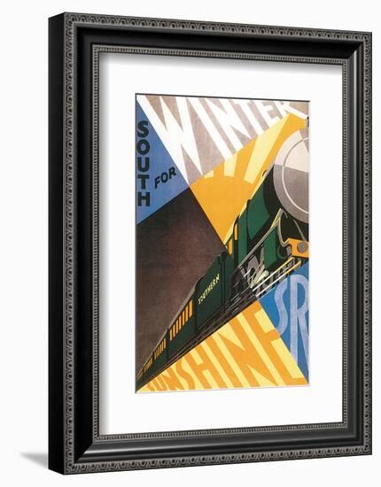 South For Winter, Southern Sunshine S.R.-Edmond Vadgran-Framed Art Print