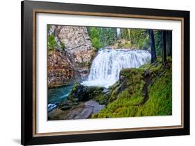 South Fork Falls-Michael Broom-Framed Photographic Print