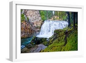 South Fork Falls-Michael Broom-Framed Photographic Print