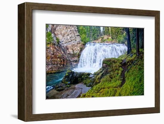 South Fork Falls-Michael Broom-Framed Photographic Print