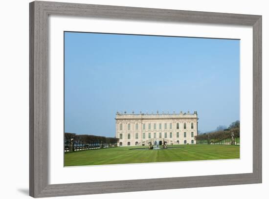 South Front, Chatsworth House, Derbyshire-null-Framed Photographic Print