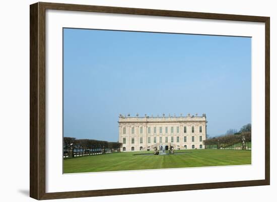 South Front, Chatsworth House, Derbyshire-null-Framed Photographic Print