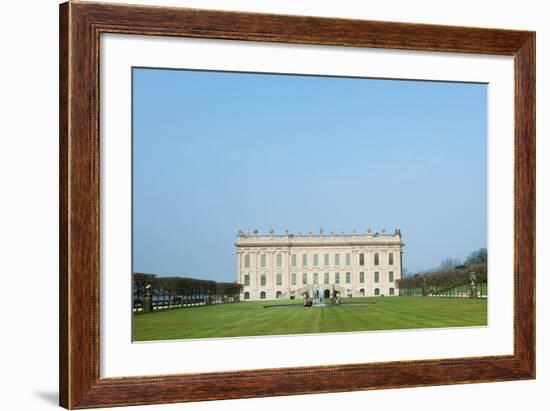 South Front, Chatsworth House, Derbyshire-null-Framed Photographic Print