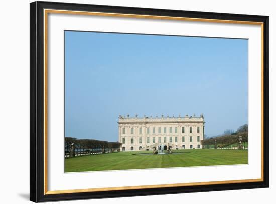 South Front, Chatsworth House, Derbyshire--Framed Photographic Print