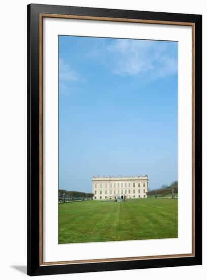 South Front, Chatsworth House, Derbyshire-null-Framed Photographic Print