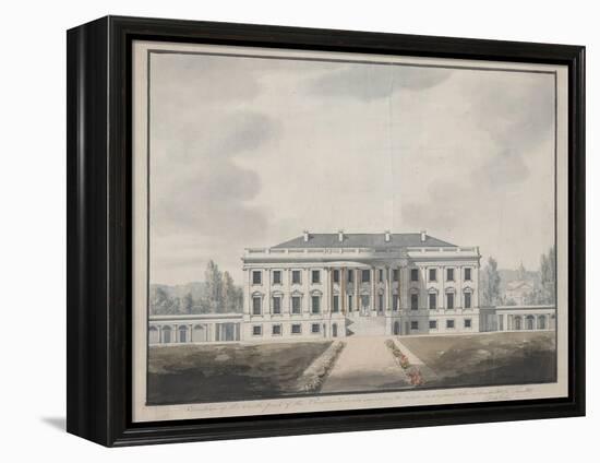 South Front Elevation of the White House-null-Framed Premier Image Canvas