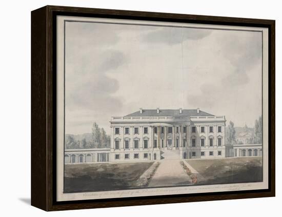 South Front Elevation of the White House-null-Framed Premier Image Canvas