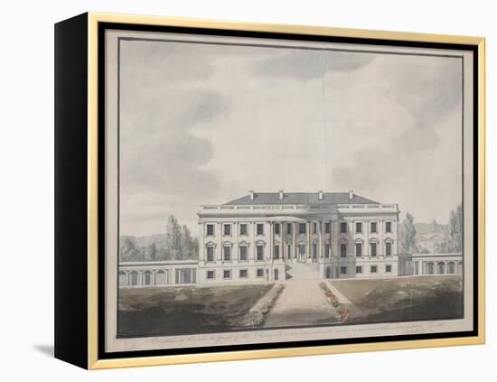South Front Elevation of the White House-null-Framed Premier Image Canvas