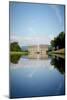 South Front Seen Through the Emperor Fountain, Chatsworth House, Derbyshire-null-Mounted Photographic Print