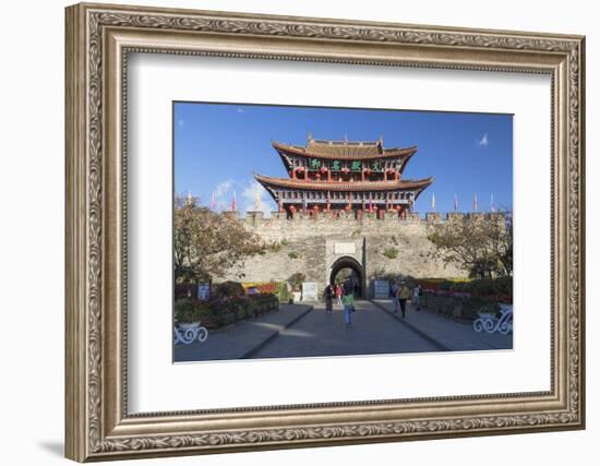 South Gate, Dali, Yunnan, China, Asia-Ian Trower-Framed Photographic Print