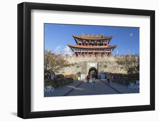 South Gate, Dali, Yunnan, China, Asia-Ian Trower-Framed Photographic Print