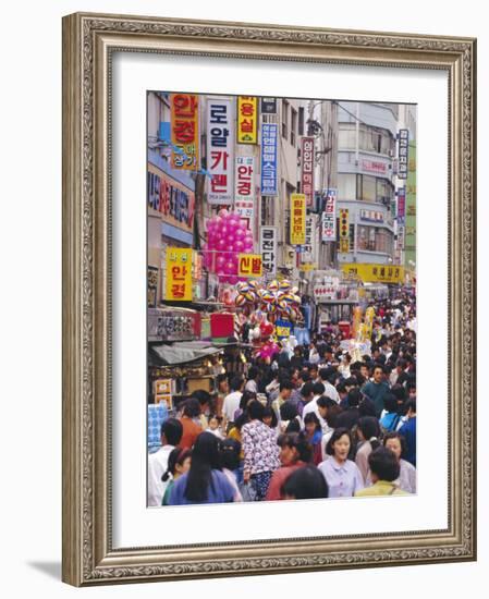 South Gate Market, Seoul City, South Korea, Asia-Alain Evrard-Framed Photographic Print